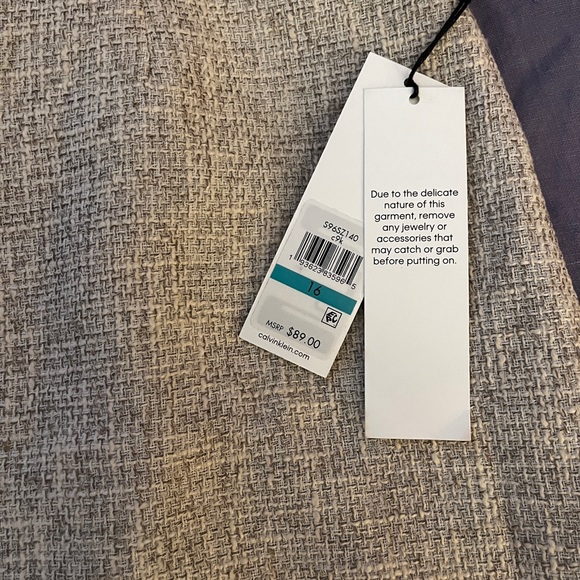 Calvin Klein NWT Tweed Pencil Midi Skirt - Picture 2 of 3